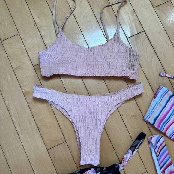 ZAFUL Size Small Swimsuit Bundle 3 Tops & 3 Bottoms - Picture 3 of 12